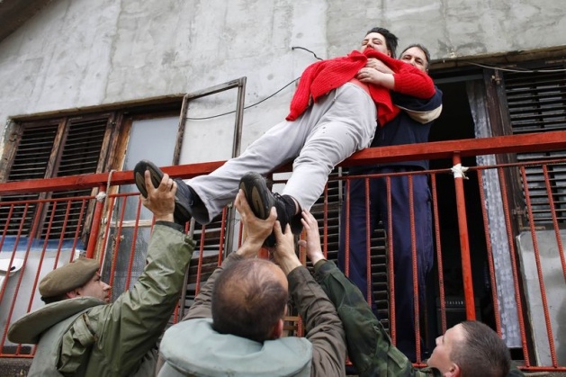 Bosna Hersek sular altında kaldı 9