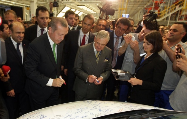 Bill Ford, Erdoğan'a şoförlük yaptı 2