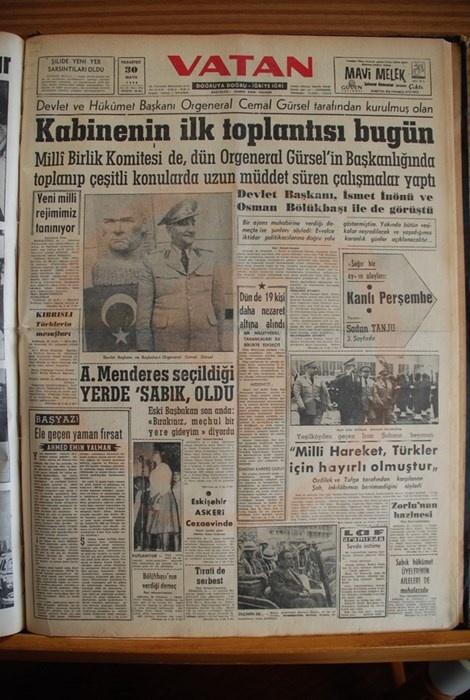 Bu manşetler Menderes'i idama götürdü 11