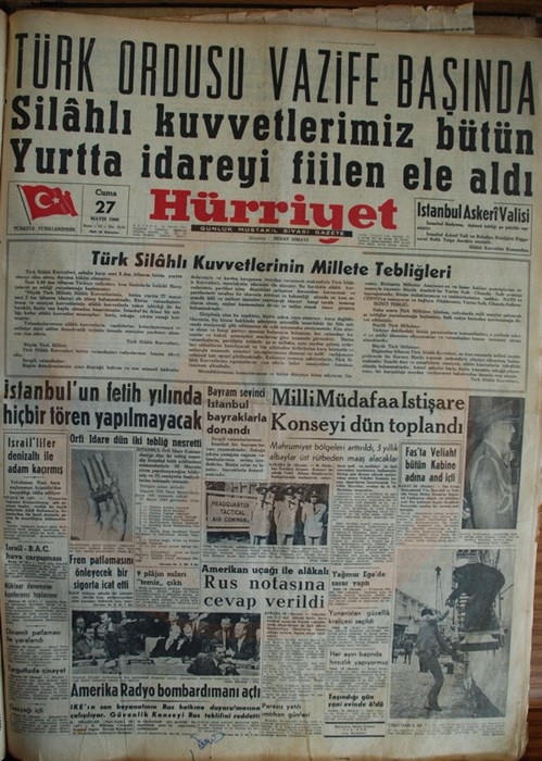 Bu manşetler Menderes'i idama götürdü 2