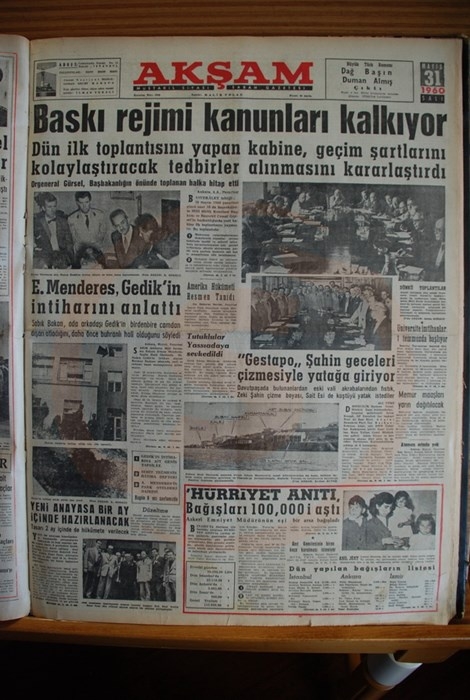 Bu manşetler Menderes'i idama götürdü 23