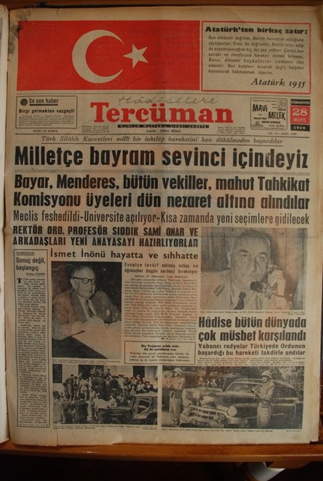 Bu manşetler Menderes'i idama götürdü 29