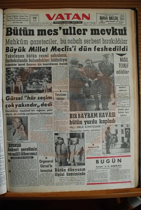 Bu manşetler Menderes'i idama götürdü 9