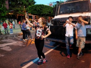 Gezi olaylarında selfie çılgınlığı