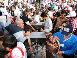 Van kahvaltıda rekor kırdı