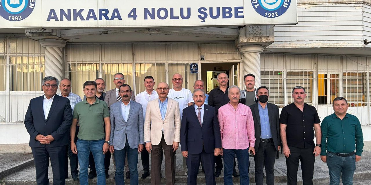 Ankara'da Zirvenin Adı: Türk Eğitim-Sen Ankara 4 No'lu Şube!