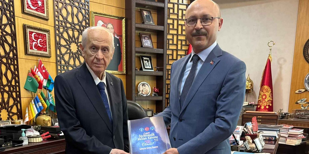 Talip Geylan, MHP Lideri Bahçeli'den ÖMK'da Destek İstedi!