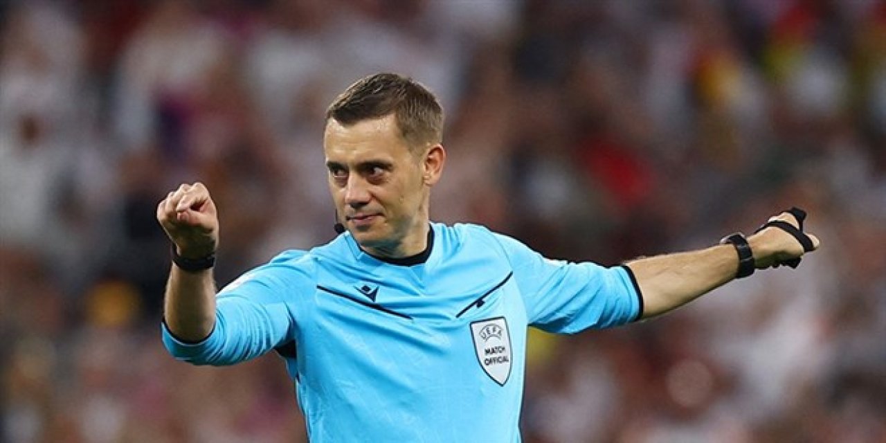 Hollanda-Türkiye maçının hakemi açıklandı