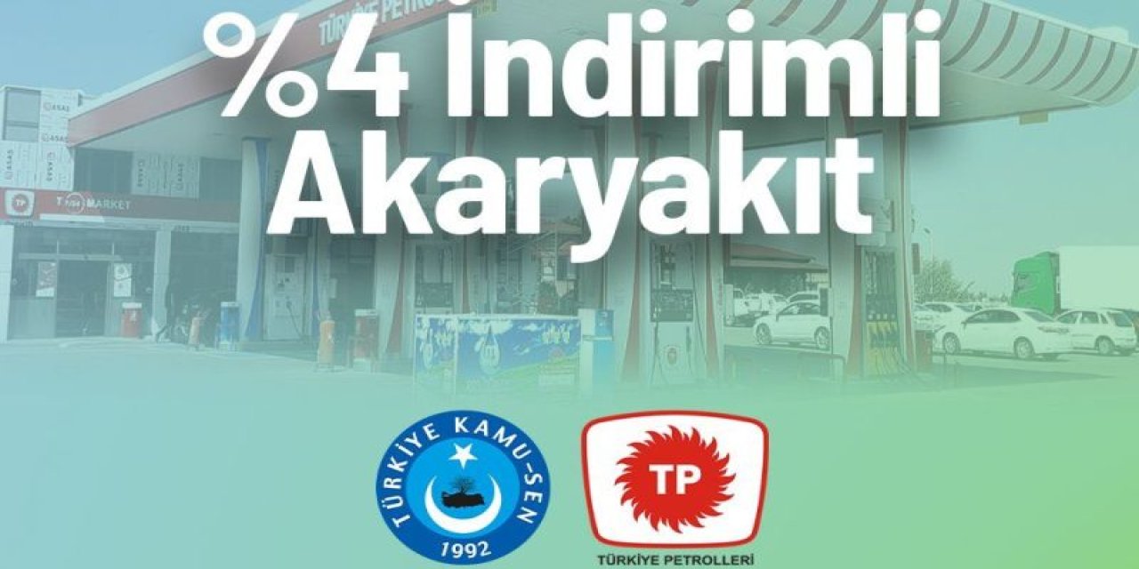 Türkiye Kamu-Sen Üyelerine Akaryakıt İndirimi Müjdesi!