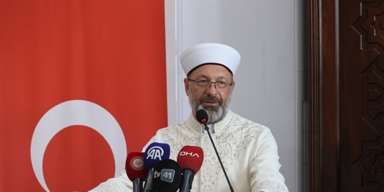 Diyanetler İşleri Başkanı Erbaş'tan gençlere 4 önemli tavsiye