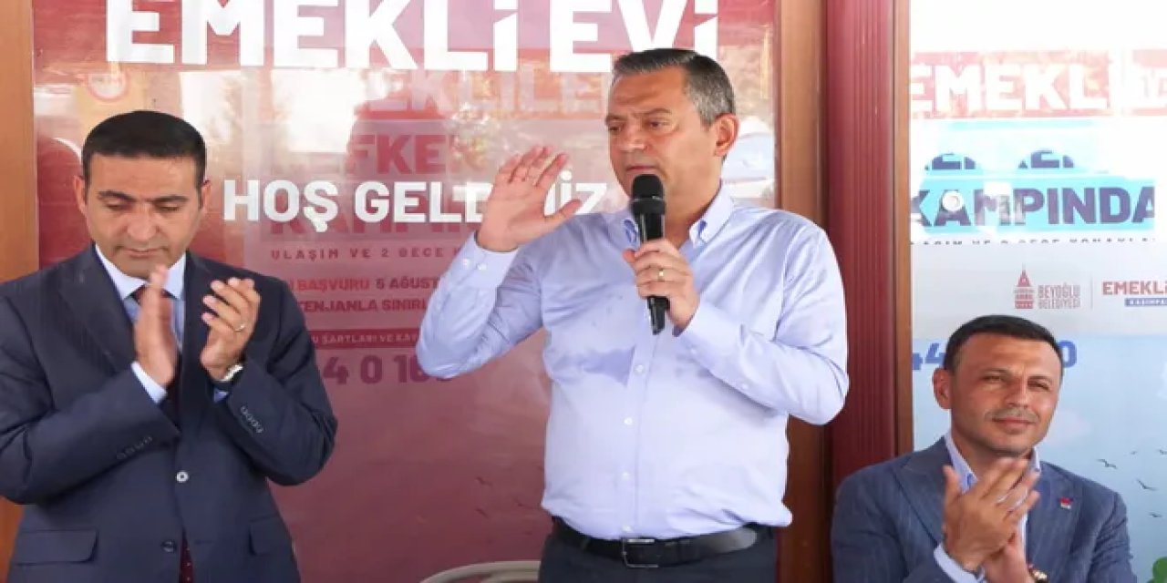 Özgür Özel: En düşük emekli aylığı 1,5 asgari ücret olacak