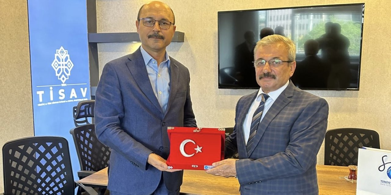 Genel Başkan Talip Geylan TİSAV’ı Ziyaret Etti