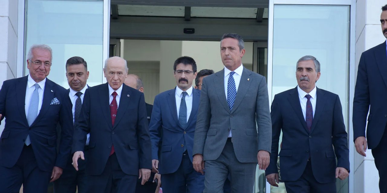 MHP Genel Başkanı Bahçeli, Ali Koç ile görüştü