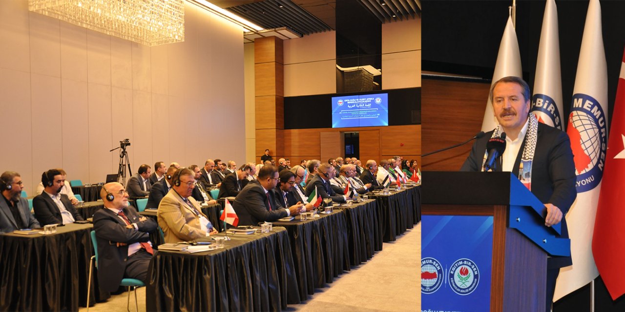 Eğitim-Bir-Sen Ev Sahipliğinde 13 Ülkeden 20 Sendika Ankara’da Buluştu!