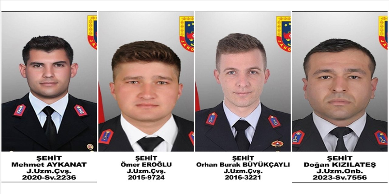 Tunceli'de zırhlı aracın devrilmesi sonucu 4 askerimiz şehit oldu