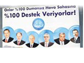 Sigara yasağına uymayan kadar uyarmayan da sorumlu