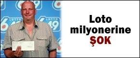 Loto milyonerine şok