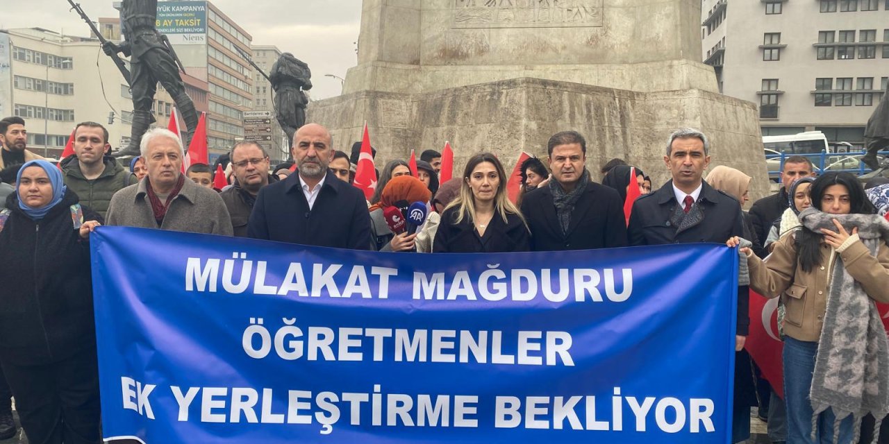 Mülakat mağduru öğretmenler ek yerleştirme bekliyor