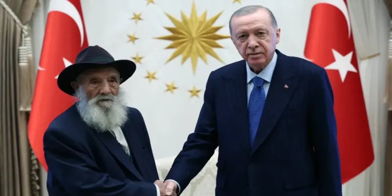 Cumhurbaşkanı Erdoğan, Erzincanlı Alevi Dedesini kabul etti