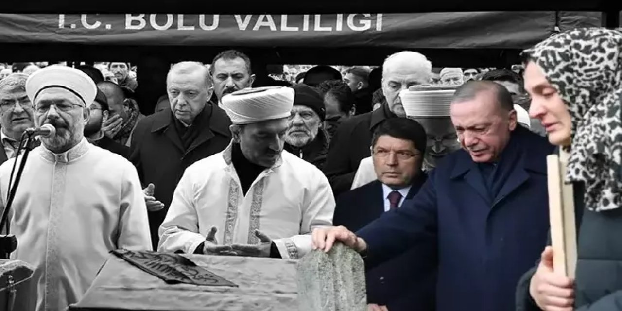 Cumhurbaşkanı Erdoğan Bolu'da Gültekin ailesinin cenazesine katıldı