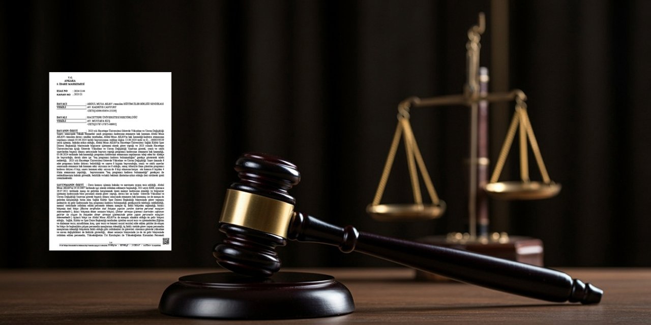 Münhal Kadrolara Atama Talebine Yargıdan Onay