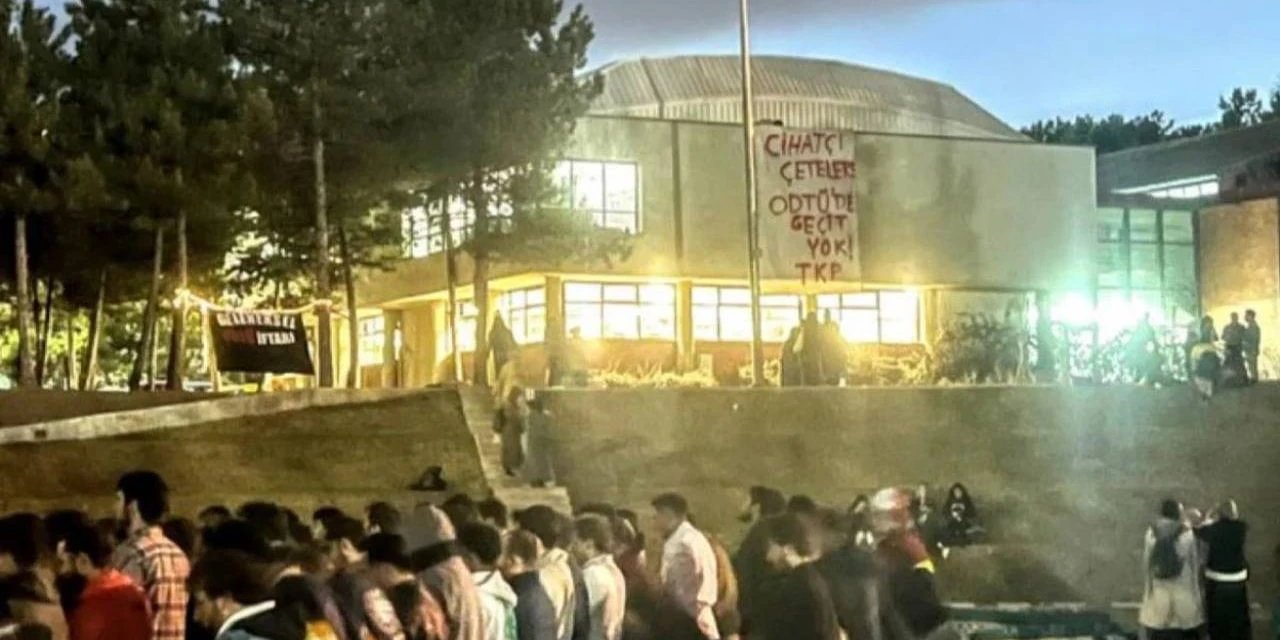 TKP'lilerden ODTÜ'de iftar yapan gençlere çirkin tahrik