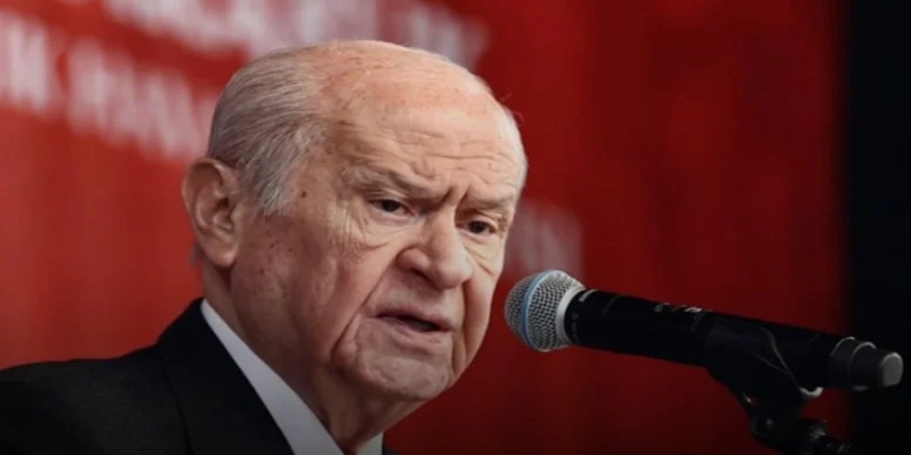 Devlet Bahçeli'den isim vermeden Özgür Özel'e "geçmiş olsun" mesajı!