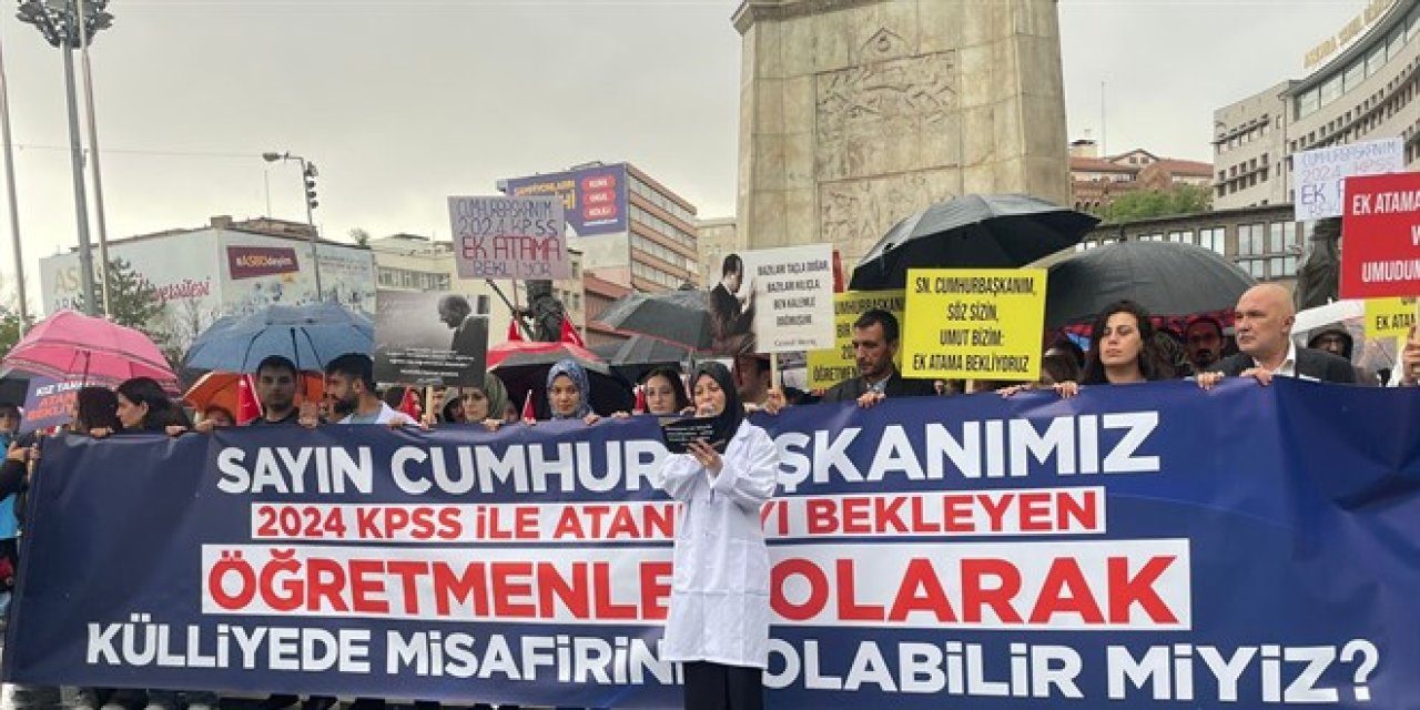 Ek atama bekleyen öğretmenlerden çağrı: Umudumuzu kırmayın!