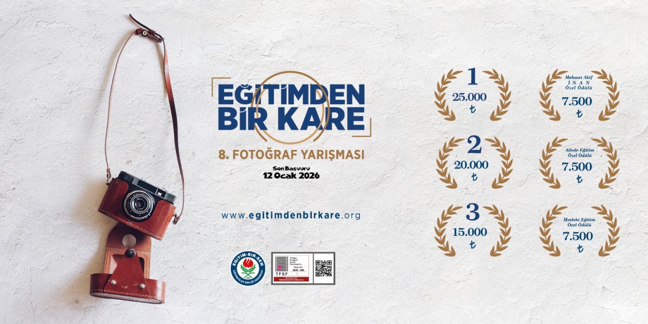 Eğitimi Sanatla Buluşturan “Eğitimden Bir Kare” Fotoğraf Yarışması” Başvuruları Başladı