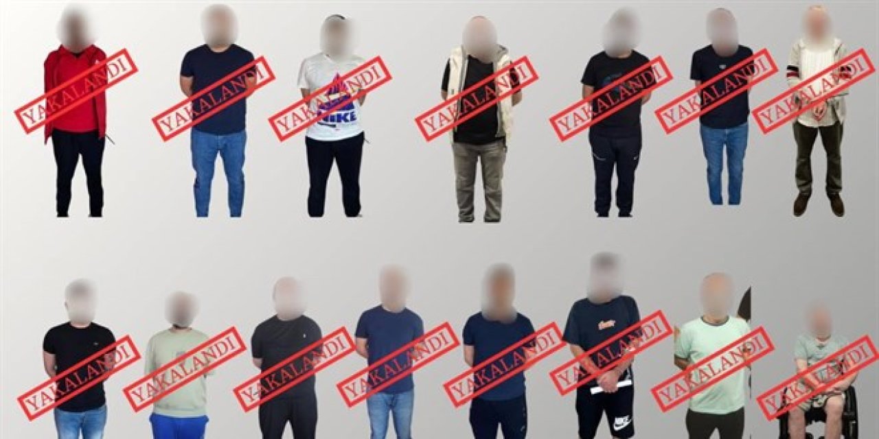 Kırmızı Bültenle Aranan 15 Suçlu Türkiye'ye Getirildi