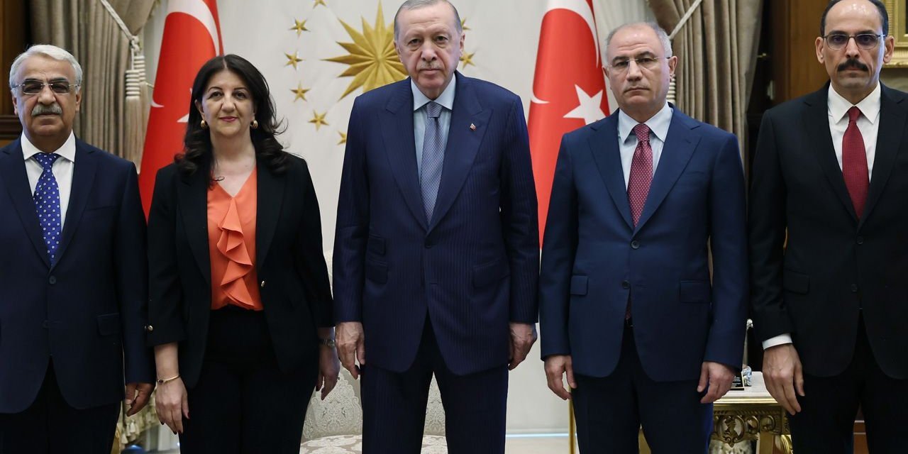 Cumhurbaşkanı Erdoğan, DEM Parti heyetini kabul etti!