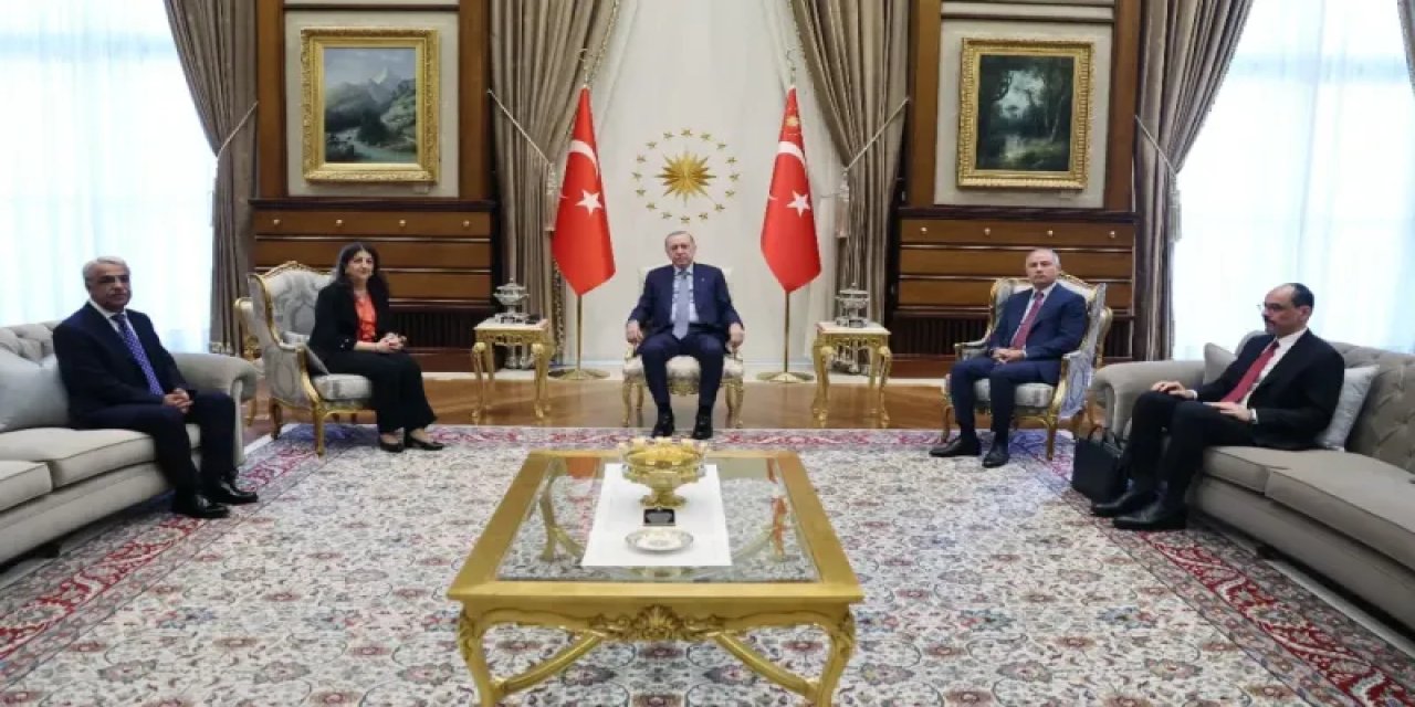 Terörsüz Türkiye'de Külliye buluşması! İşte DEM heyetinin Erdoğan'dan isteği