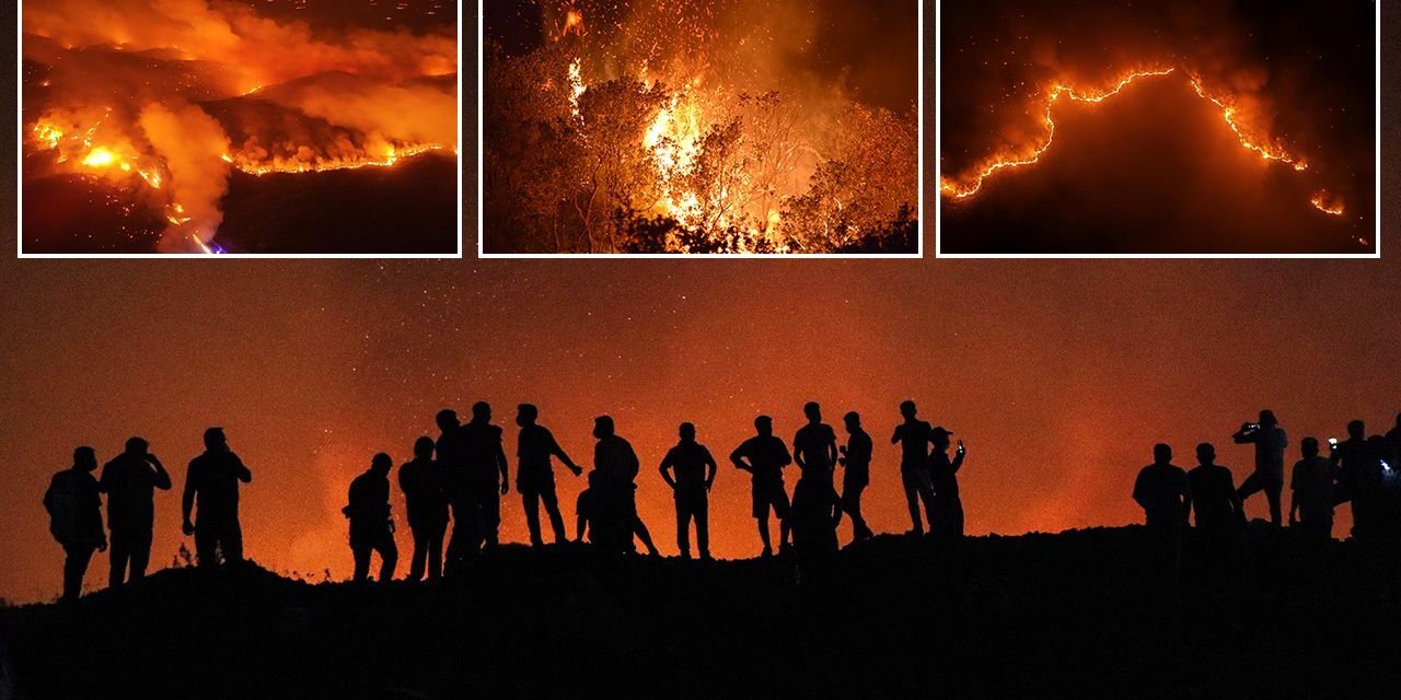 3 ilde 4 bölge alev alev yanıyor! Gözaltılar var, tahliyeler sürüyor..