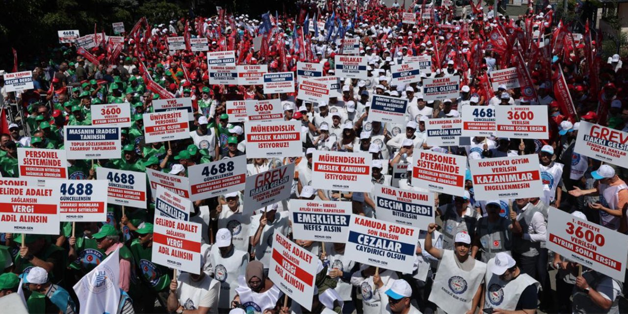 Memur-Sen 81 İlde “Yetersiz Teklife Hayır” demek için sahaya çıktı