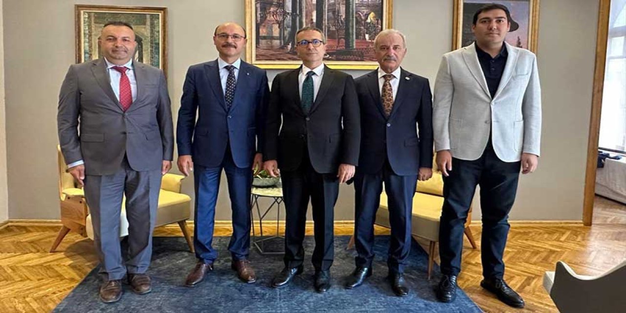 Talip Geylan, “Türk Dünyası Eğitim Kurultayı”na Davet Ziyaretlerine Devam Ediyor