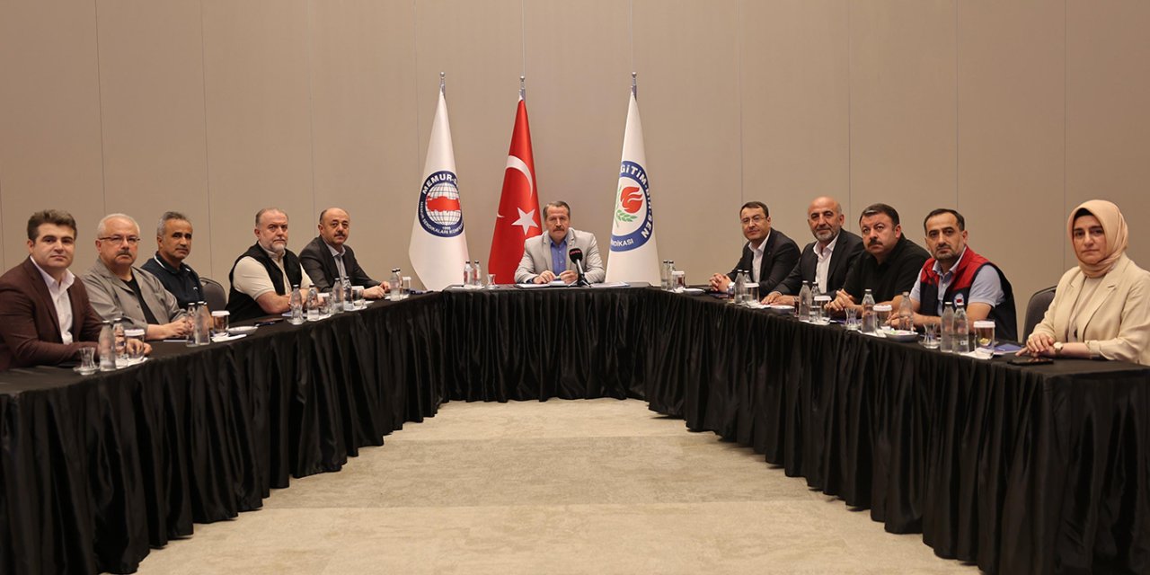 Toplu Sözleşme Süreci Eğitim-Bir-Sen Şube Başkanlar Kurulunda Değerlendirildi