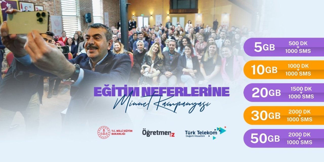Yusuf Tekin'in talimatıyla MEB personeline özel iletişim avantajları