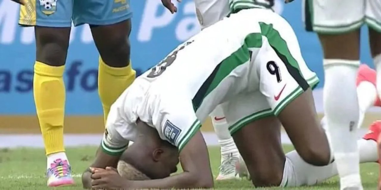 Victor Osimhen, Milli takımda sakatlandı