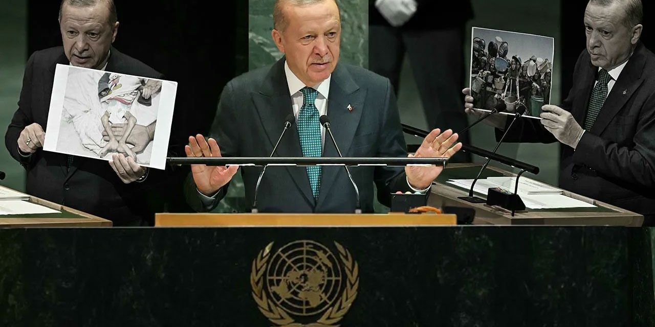 Cumhurbaşkanı Erdoğan BM Genel Kurulu'ndan dünyaya seslendi: Gazze'de insanlık ölüyor!