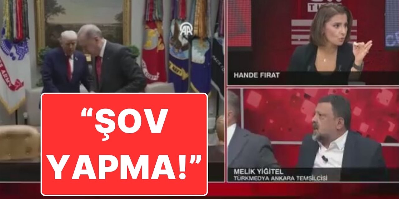 Trump-Erdoğan görüşmesi CNN Türk'te kavga çıkardı