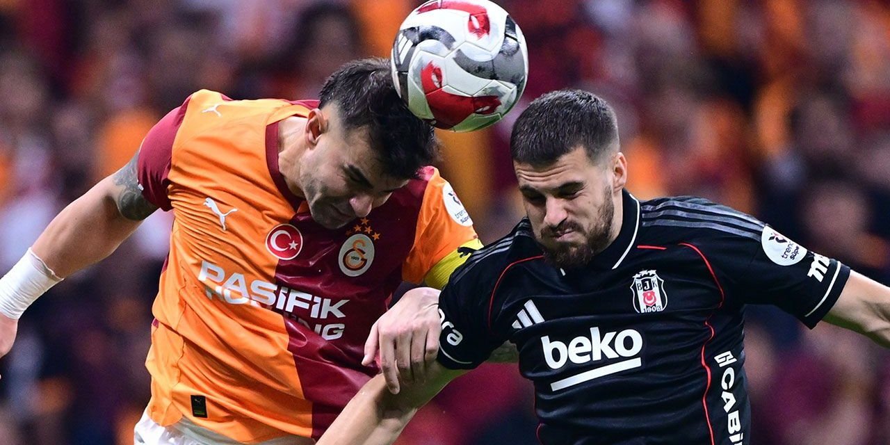 Galatasaray - Beşiktaş derbisinde kazanan yok: Maçta iki gol ve bir kırmızı