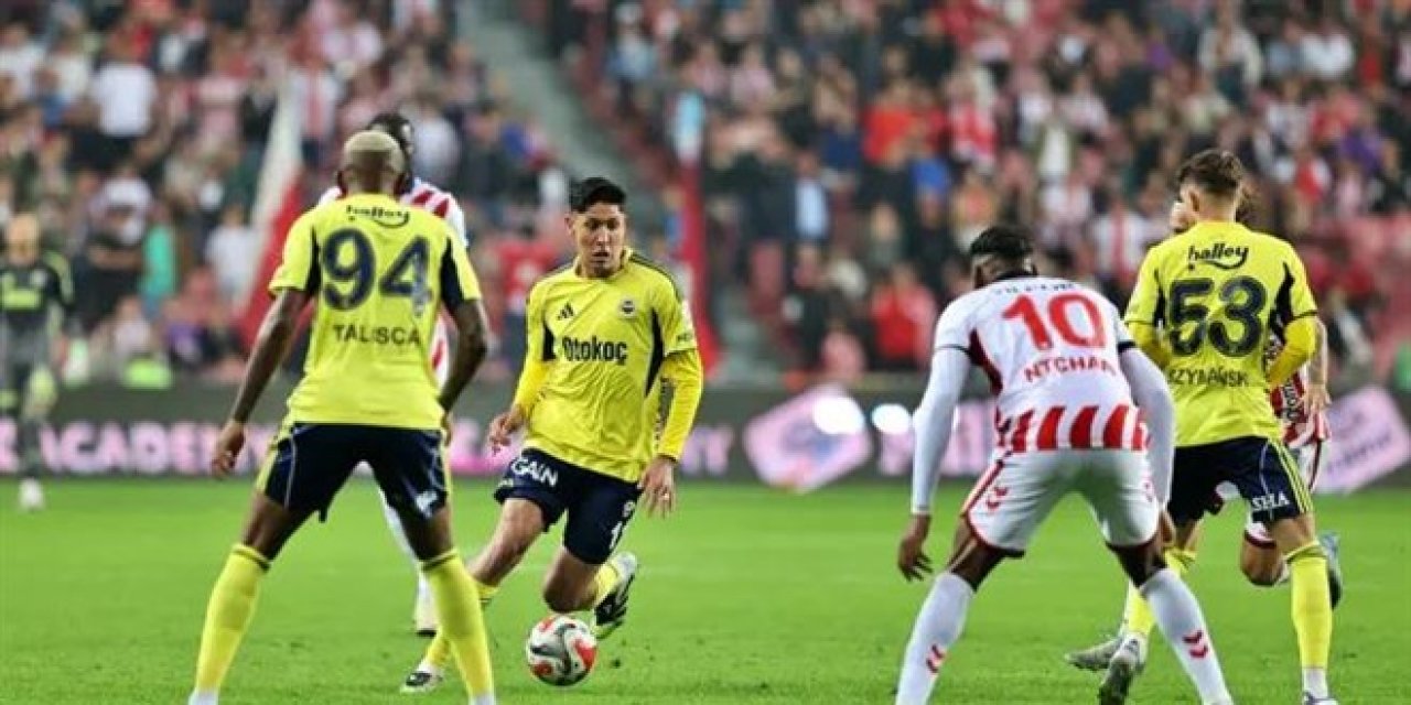 Fenerbahçe Samsun'da 2 puan bıraktı