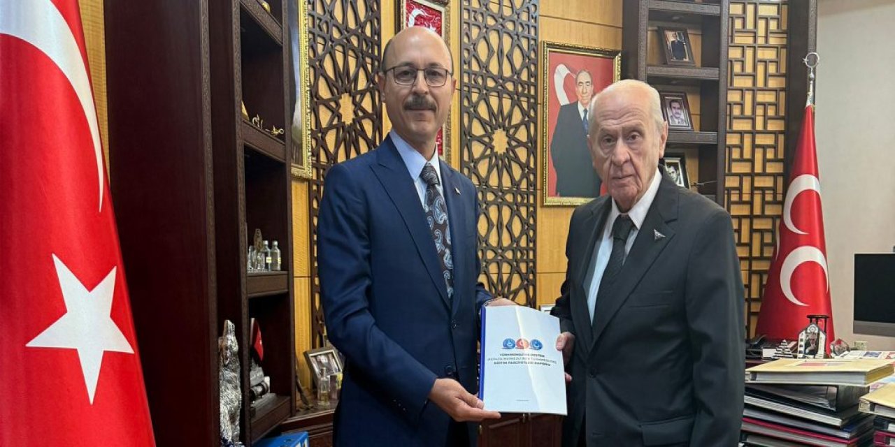 Talip Geylan'dan MHP Genel Başkanı Devlet Bahçeli'ye Ziyaret