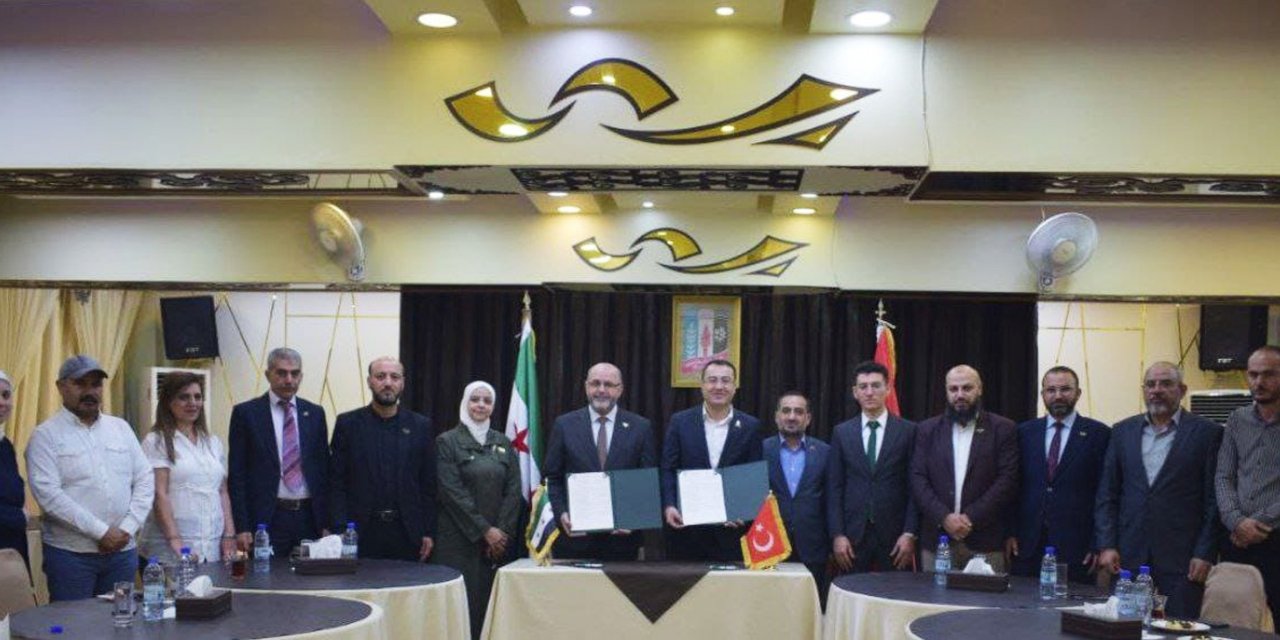 Eğitim-Bir-Sen’den Suriye Öğretmenler Sendikası’na İadei Ziyaret