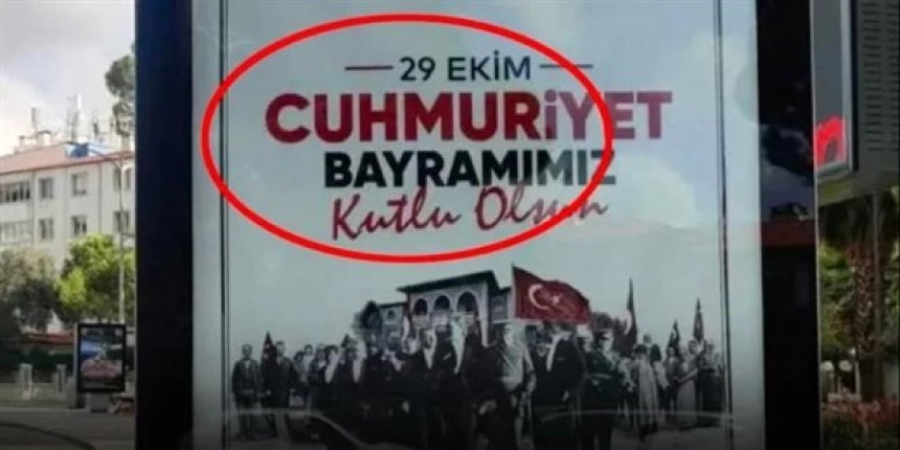 Valiliğin Cumhuriyet Bayramı Afişi Sosyal Medyada Gündem Oldu