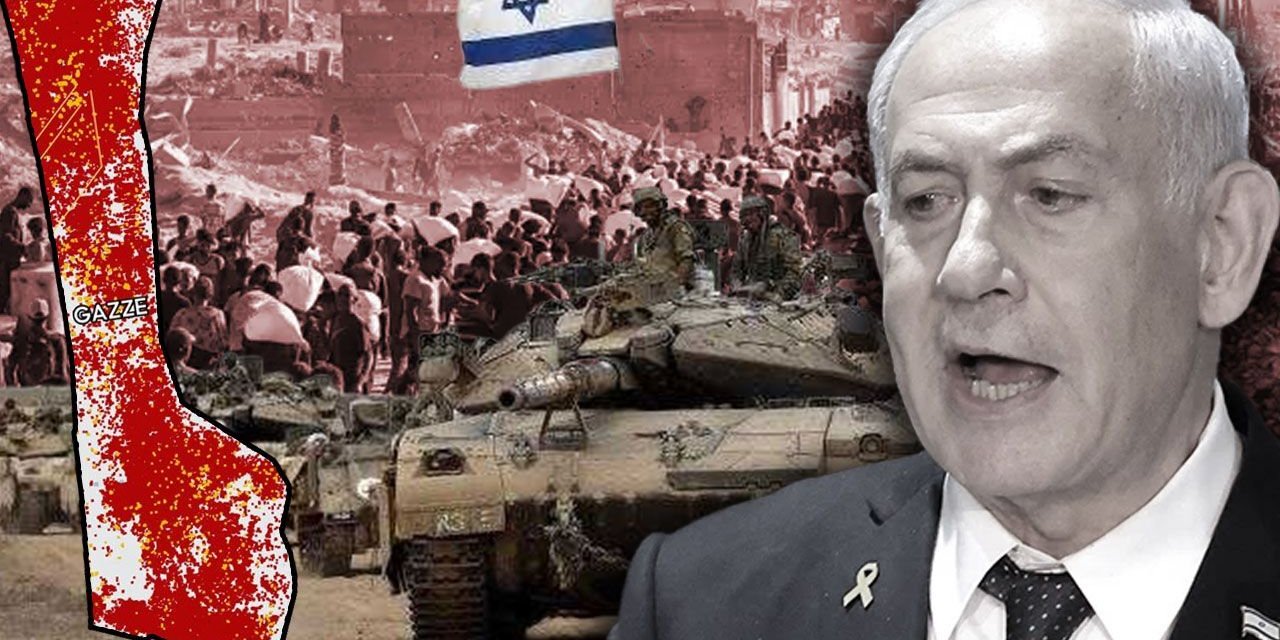 Gazze alev alev! Netanyahu’dan “vurun” emri sonrası bombardıman başladı