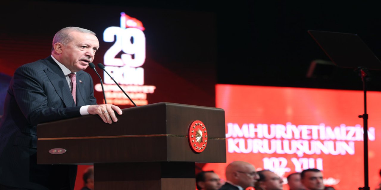 Erdoğan: “Terör tehdidini sıfırlayacağız” vurgusu — 29 Ekim programı