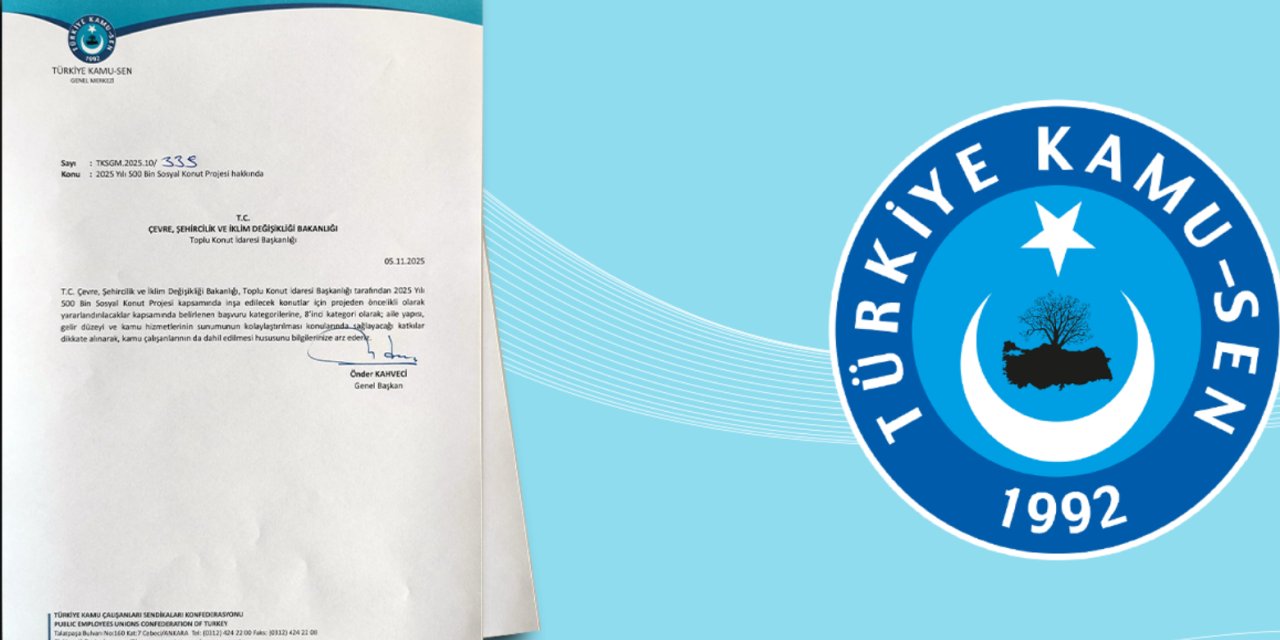 500 Bin Konut Projesinde Kamu Çalışanlarına Öncelik İstendi