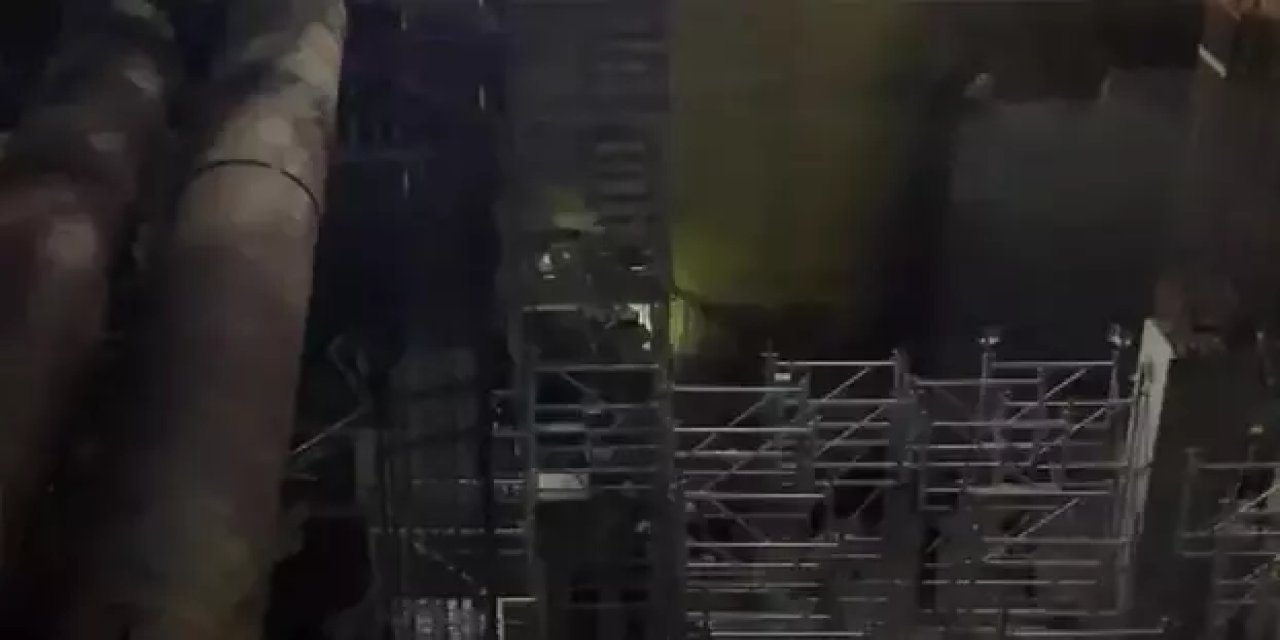 Beşiktaş’ta Metro İnşaatında Çökme! 2 İşçi Yaralı Kurtarıldı