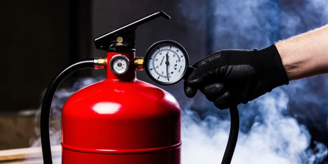 Okulda Tehlikeli Şaka! Yangın Tüpü Sıkıldı, Ambulanslar Okula Koştu